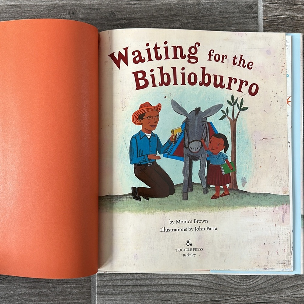 Waiting for the Biblioburro by Monica Brown - Hardcover Illustrated Book - Picture 5 of 8